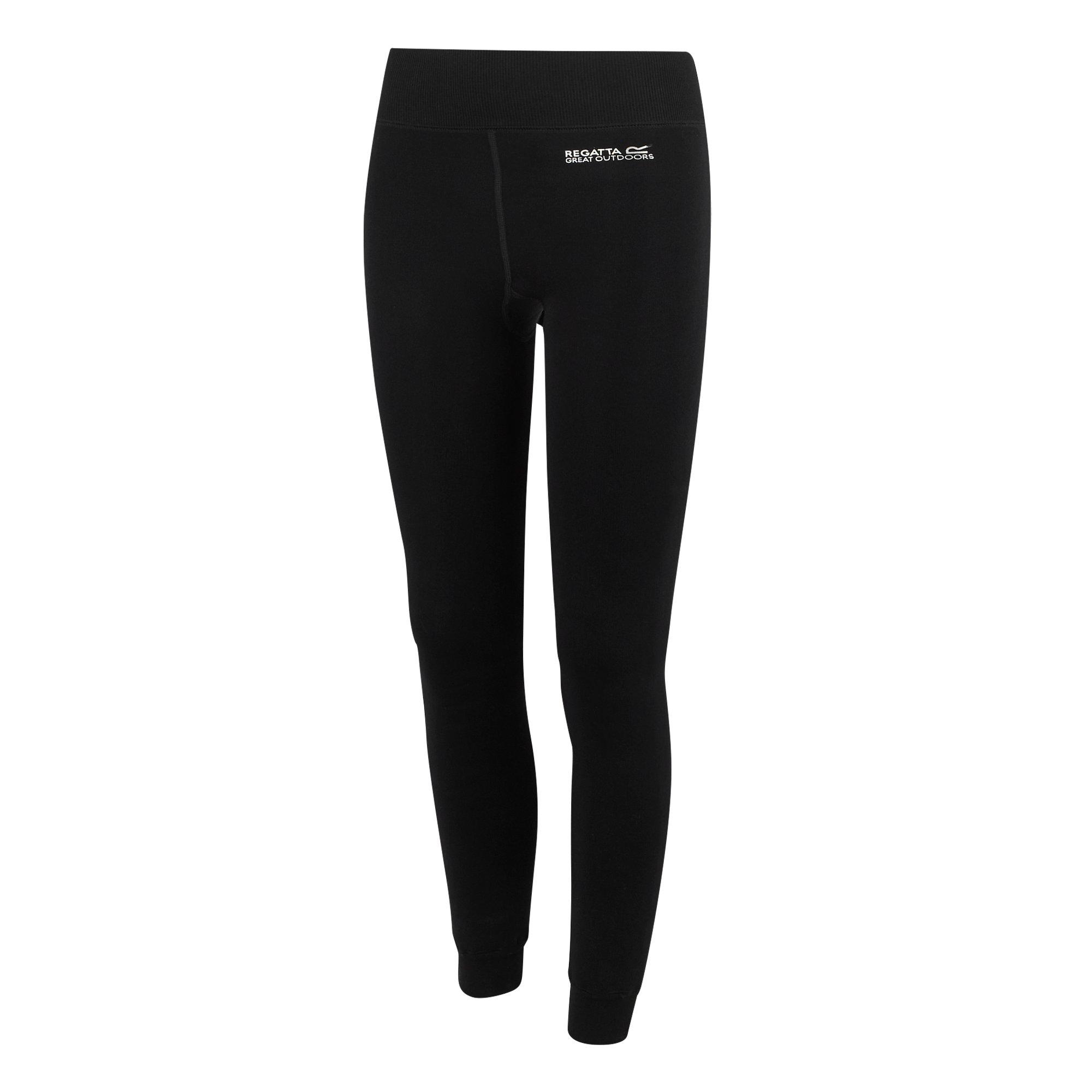 Black - Regatta - Womens Thermal Stretch Pants - 6