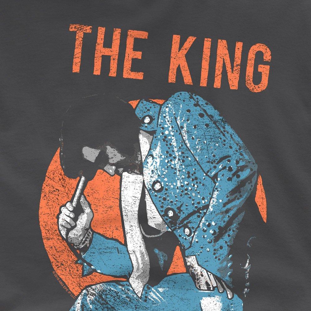 Charcoal - Elvis Presley - Elvis Presleymic In Hand Kids T-Shirt Charcoal - 2