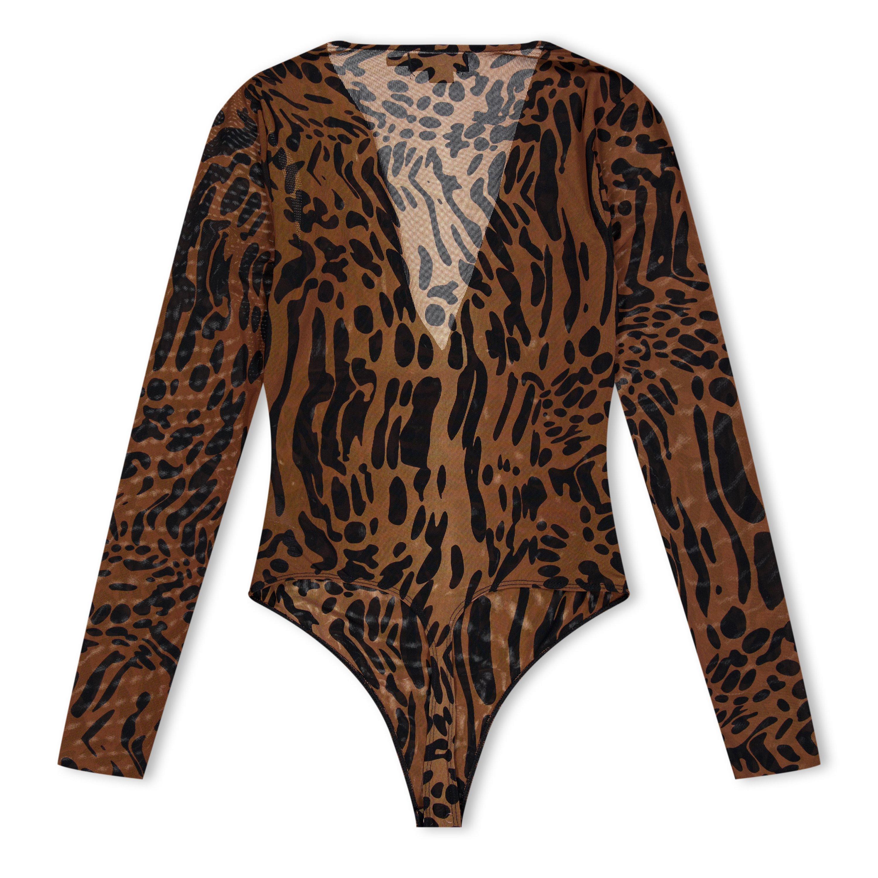 warped leo - Good American - Mesh Bodysuit - 5