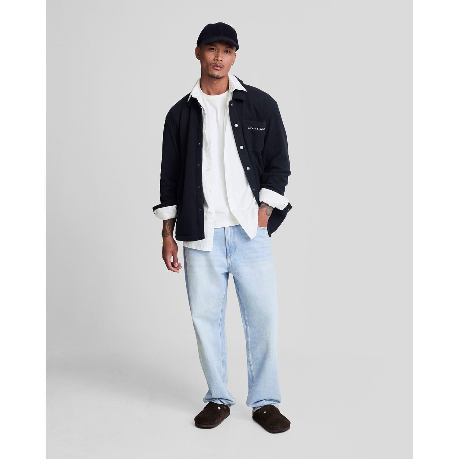 White - Lyle and Scott - Long Sleeve Poplin Shirt - 2