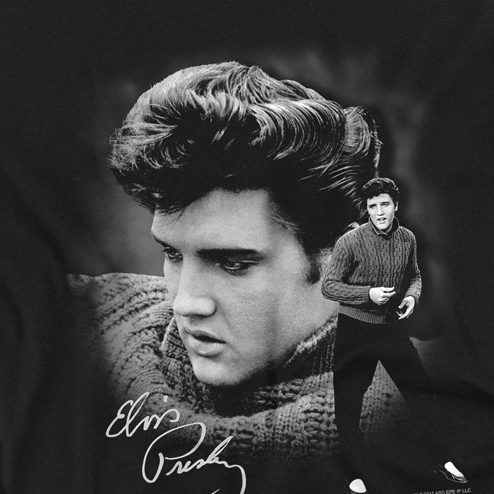 Black - Elvis Presley - Sweater Kids T-Shirt Black - 2