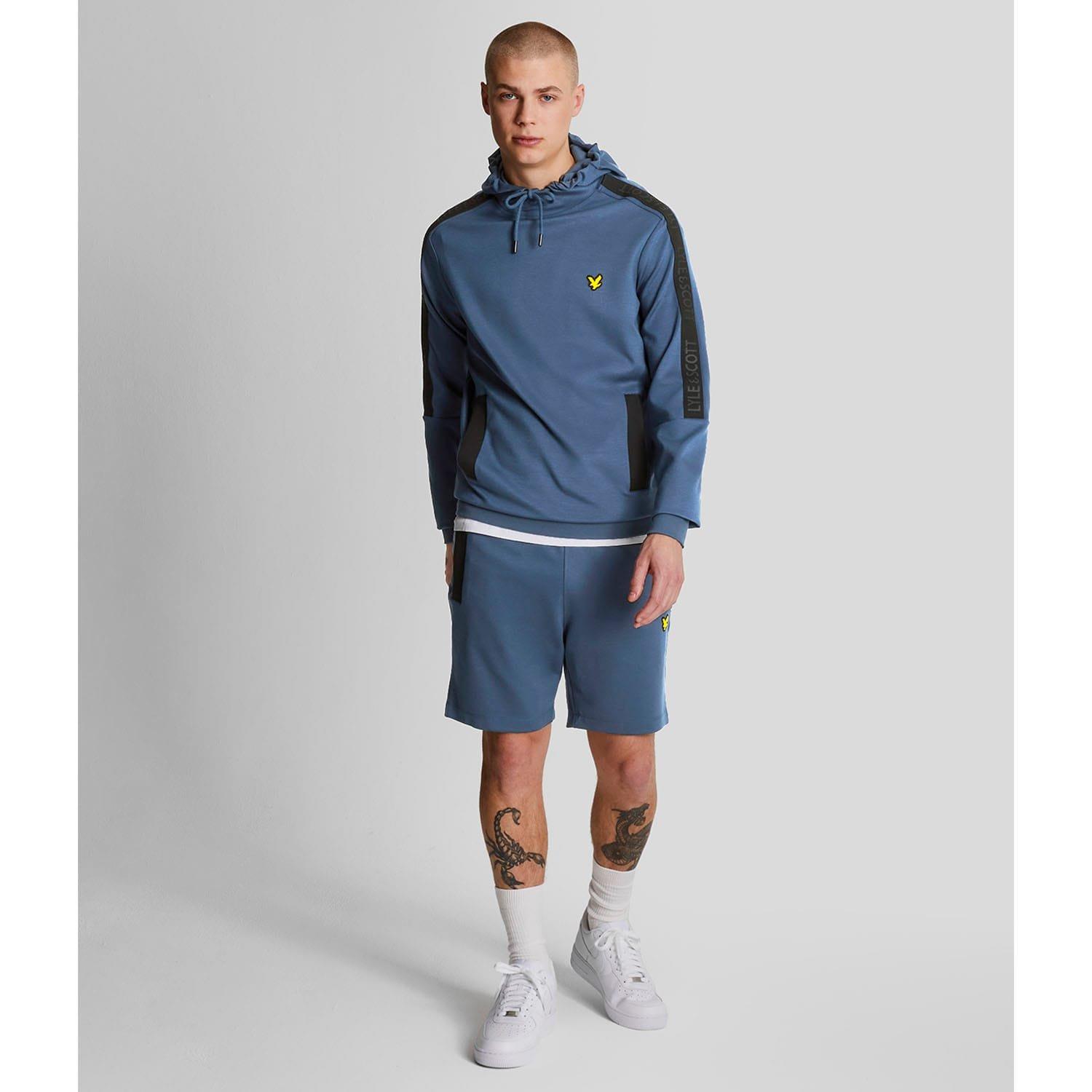 Navy - Lyle and Scott - Pocket Branded Shorts - 2