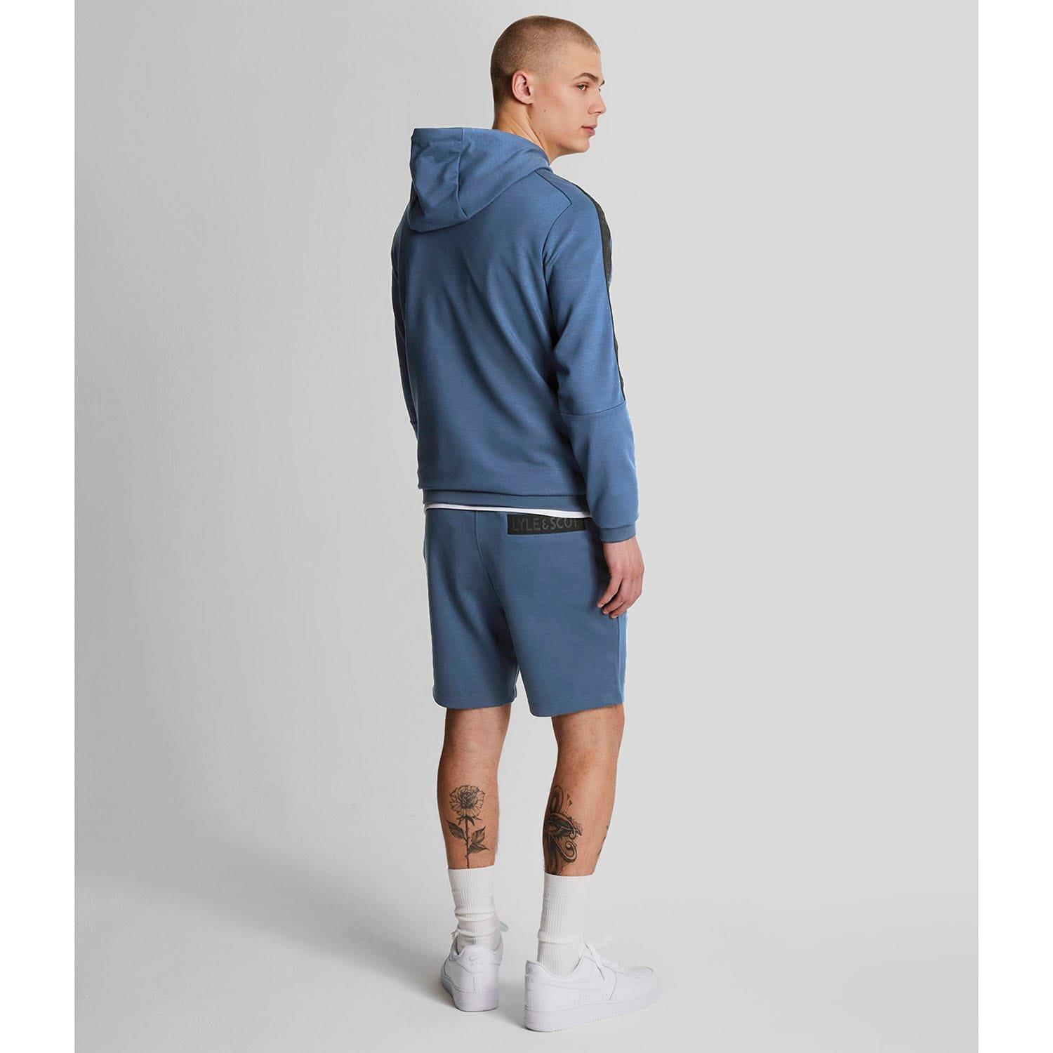 Navy - Lyle and Scott - Pocket Branded Shorts - 3