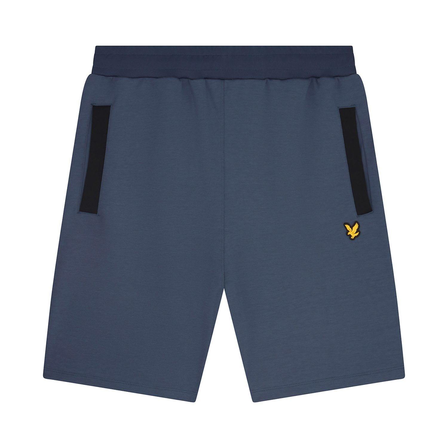 Navy - Lyle and Scott - Pocket Branded Shorts - 5