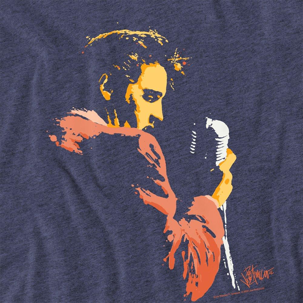 Navy - Elvis Presley - Elvis Presley Early Elvis T-Shirt Navy - 2