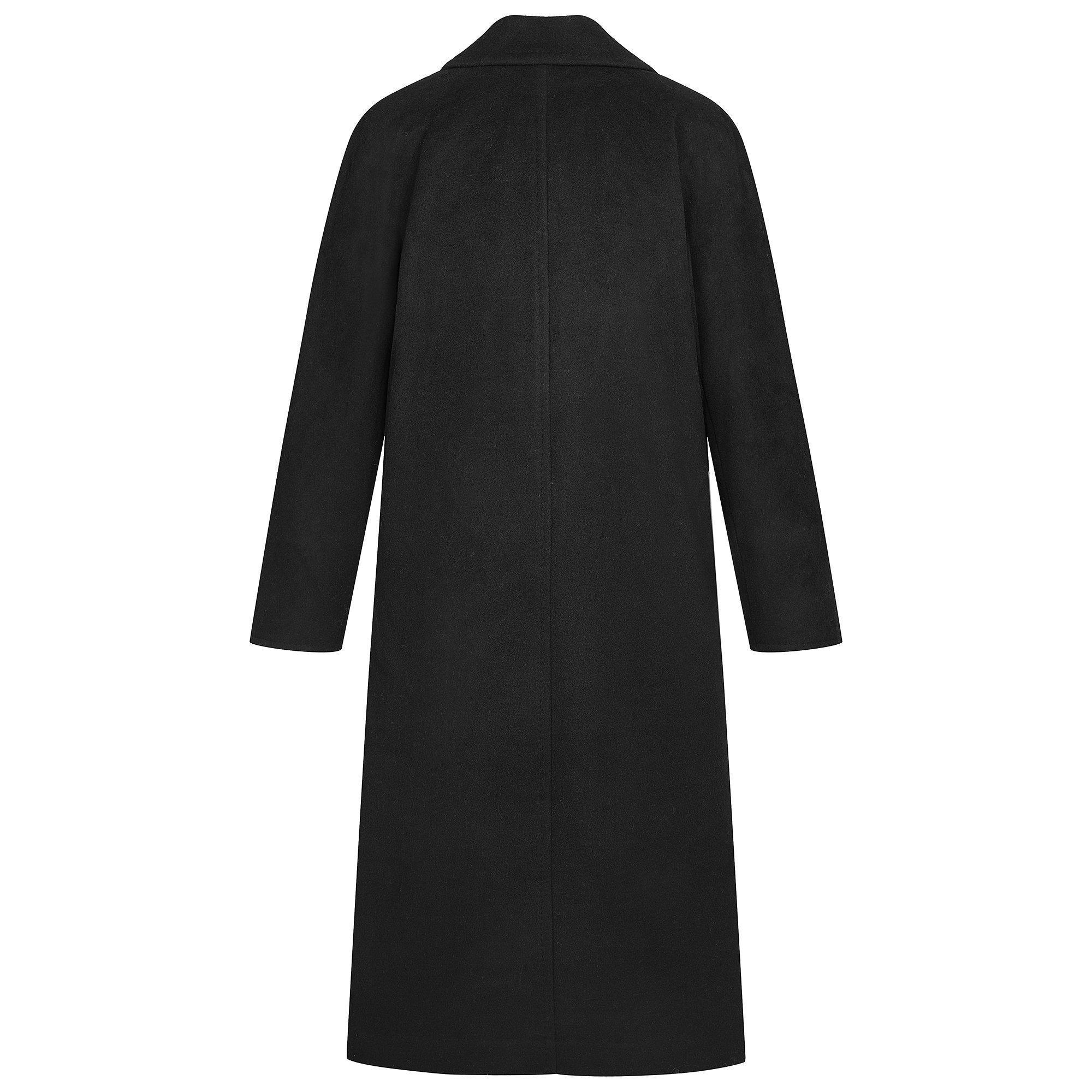 Black - Raey - Women's  Single-Breasted Long Sleeve Boucle Jacket - 2