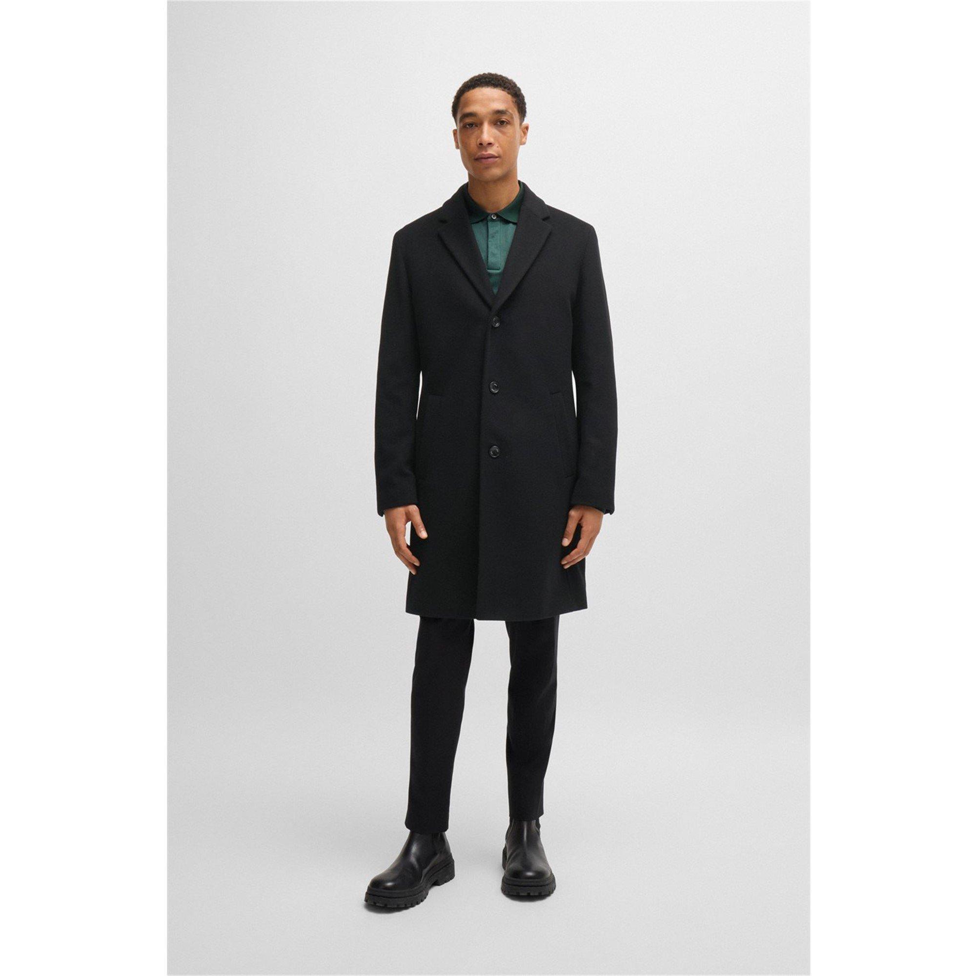 Boss Black Men's HBB HHyde C Overcoat Overcoats FRASERS