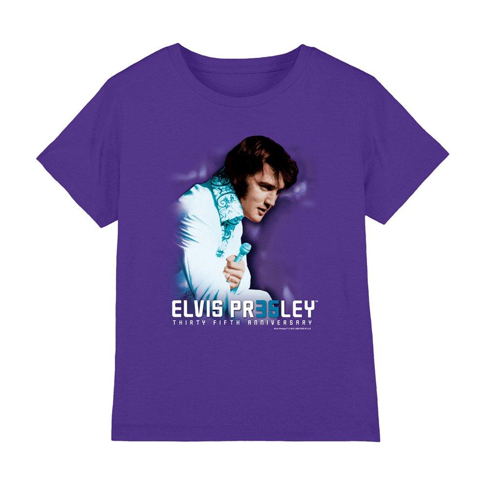Purple - Elvis Presley - Elvis Presley35Th Anniversary 2 Kids T-Shirt Purp - 1