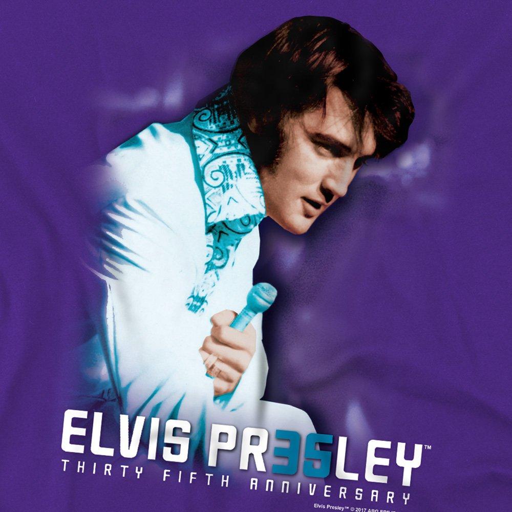 Purple - Elvis Presley - Elvis Presley35Th Anniversary 2 Kids T-Shirt Purp - 2
