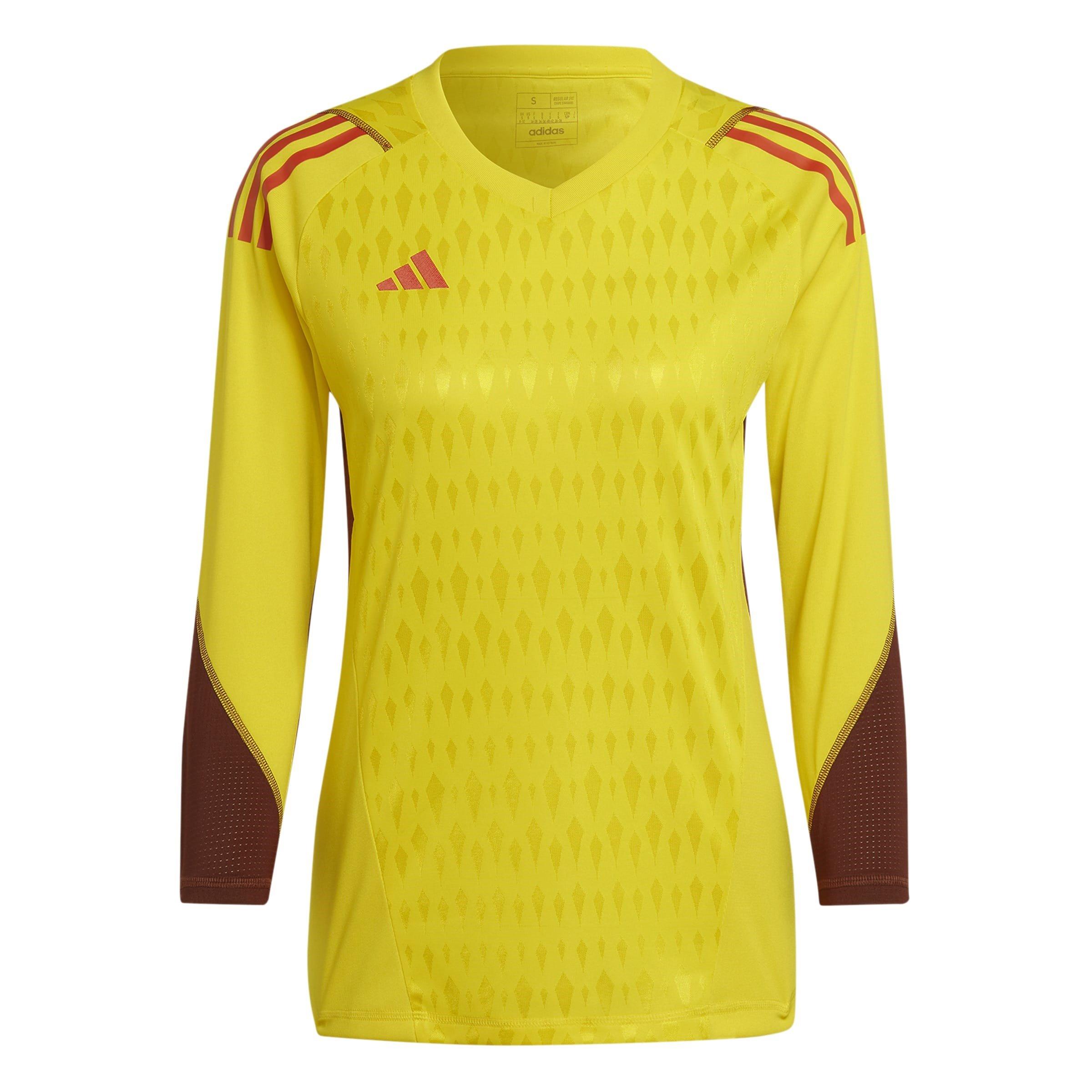 Adidas Women's Tiro Pro Goalkeeper Shirt 2023 - T Yllw/Tc Red - 10 (S)