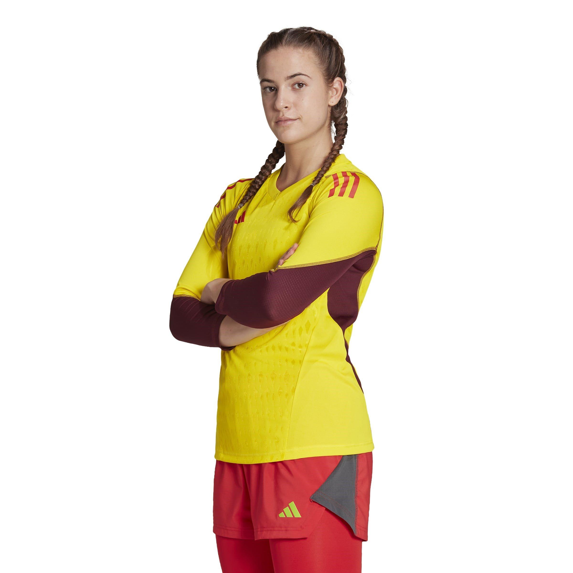 T Yllw/TC Red - adidas - Tiro Pro Goalkeeper Shirt 2023 Womens - 3