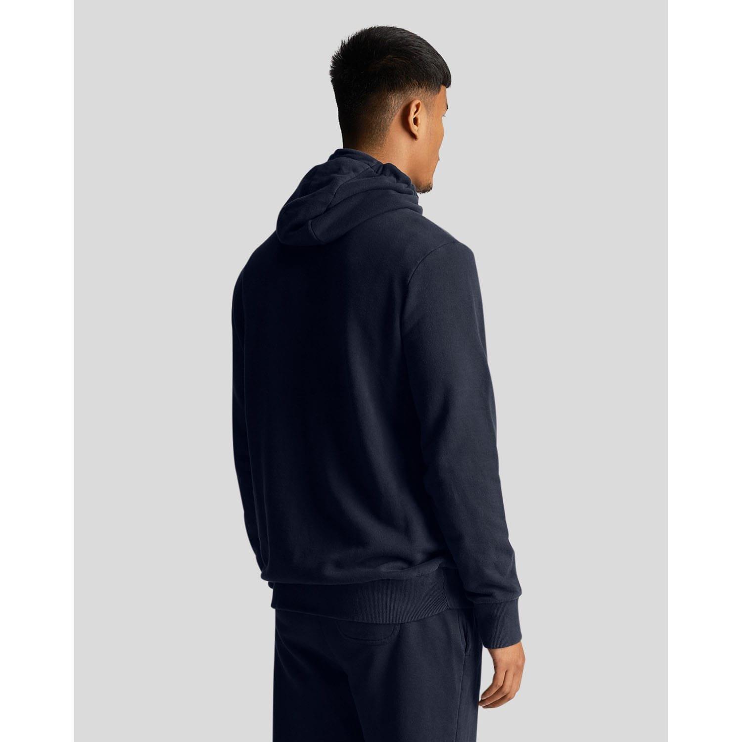 Navy Orange - Lyle and Scott - Script Embroidery Joggers - 3