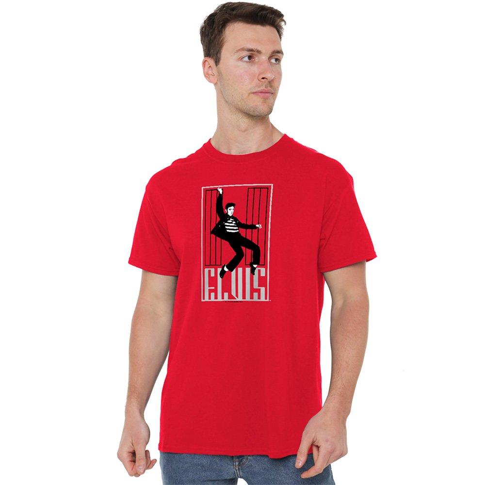 Red - Elvis Presley - Elvis Presley One Jailhouse T-Shirt Red - 1