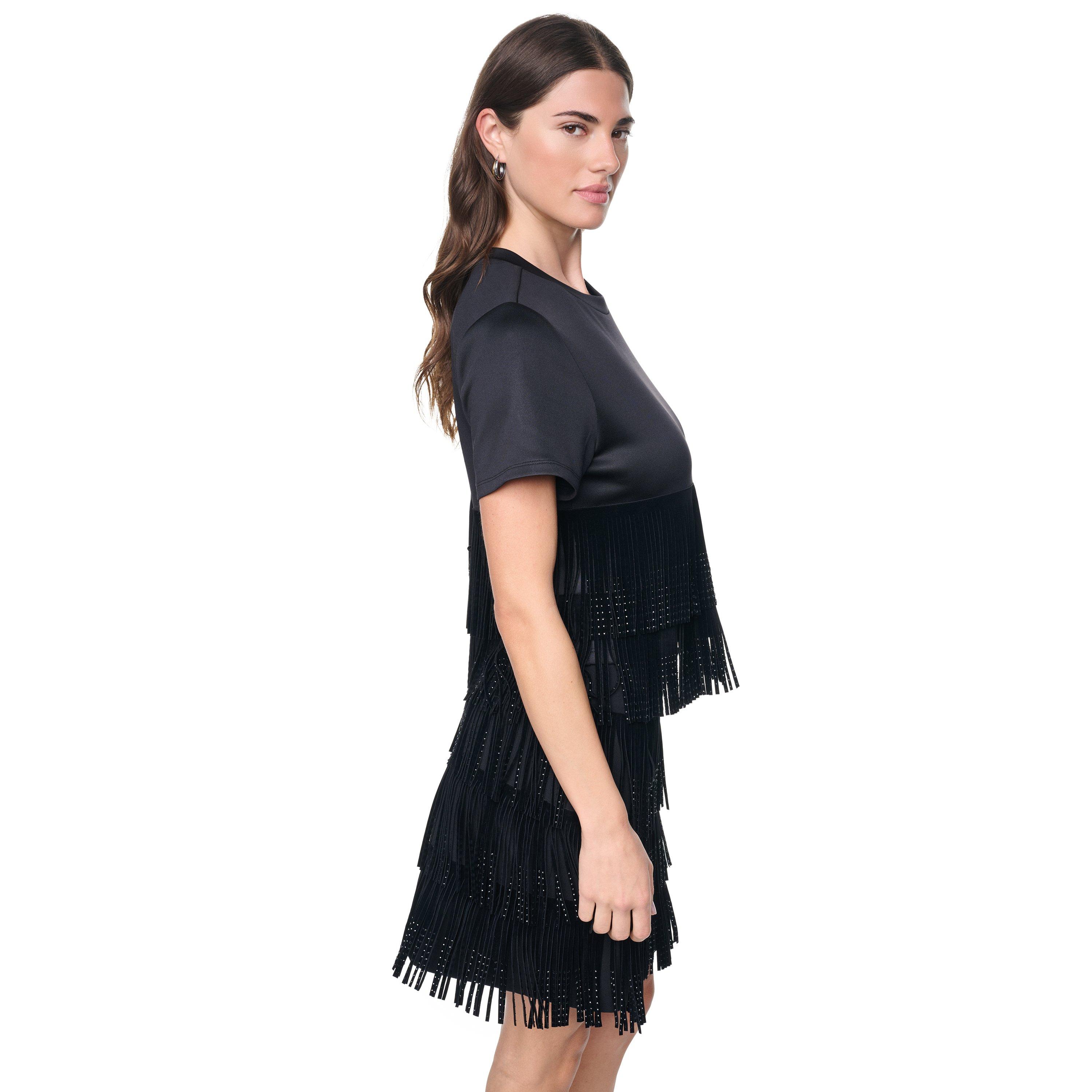 Black - DKNY - DKNY Rhinstone Top Ld64 - 6
