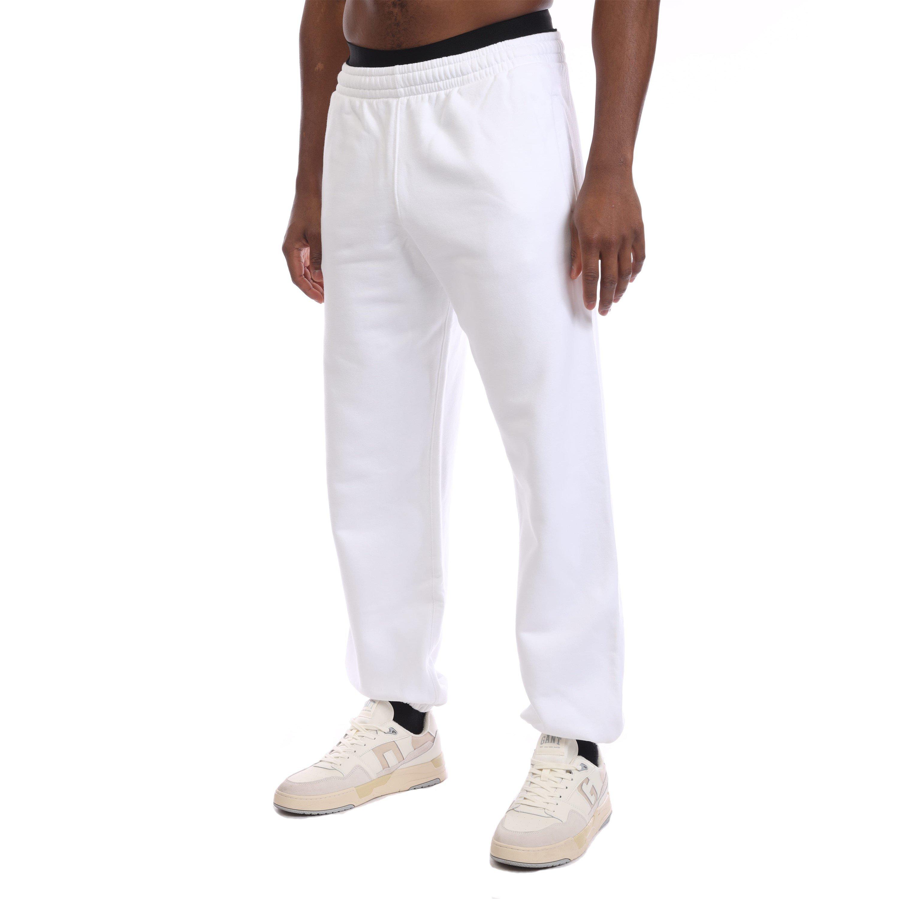 White Black - Off White - Diagonal Pocket Slim Sweatpants - 1