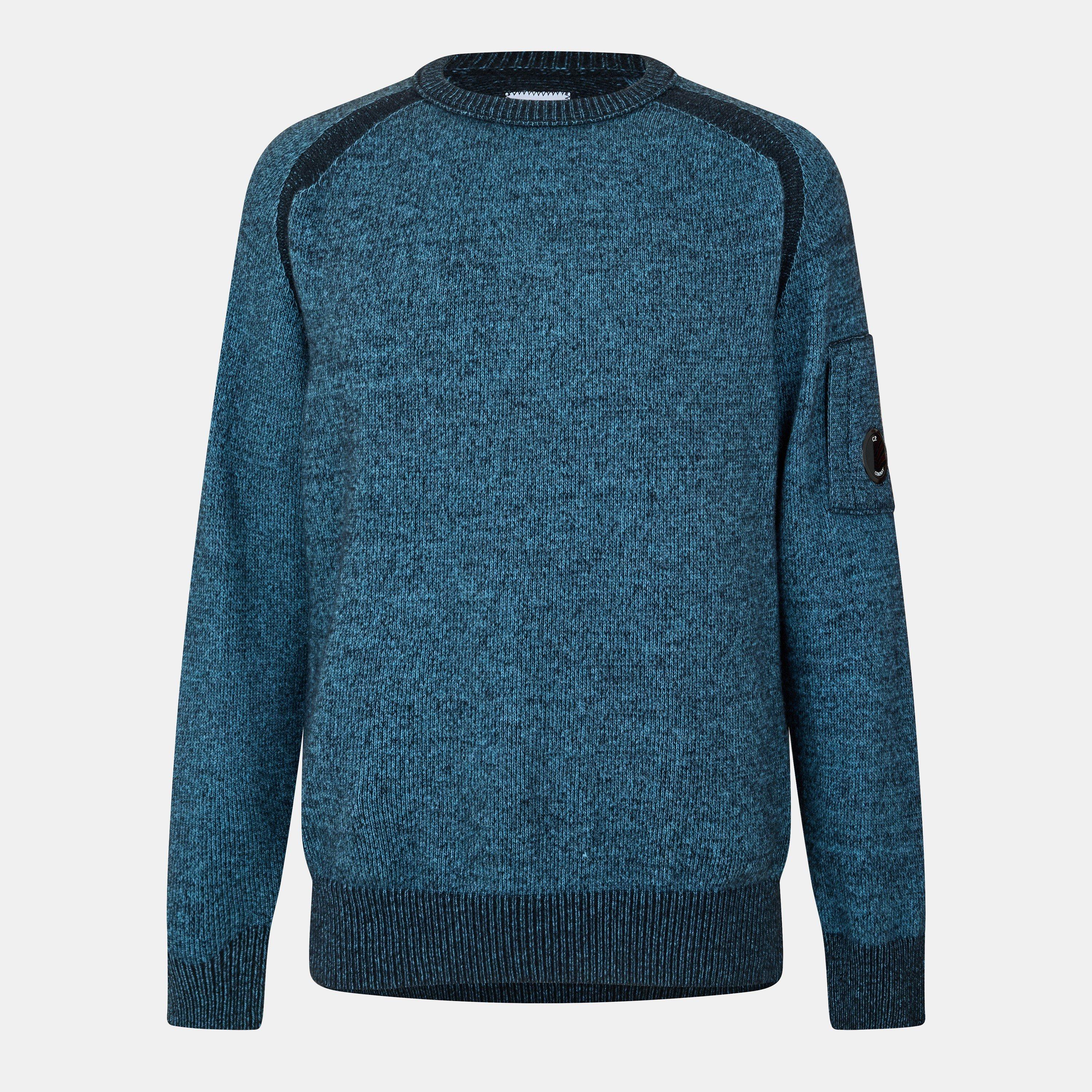 CP Company | CP Lens Crew Knit Sn61 | Turtle Neck Jumpers | USC