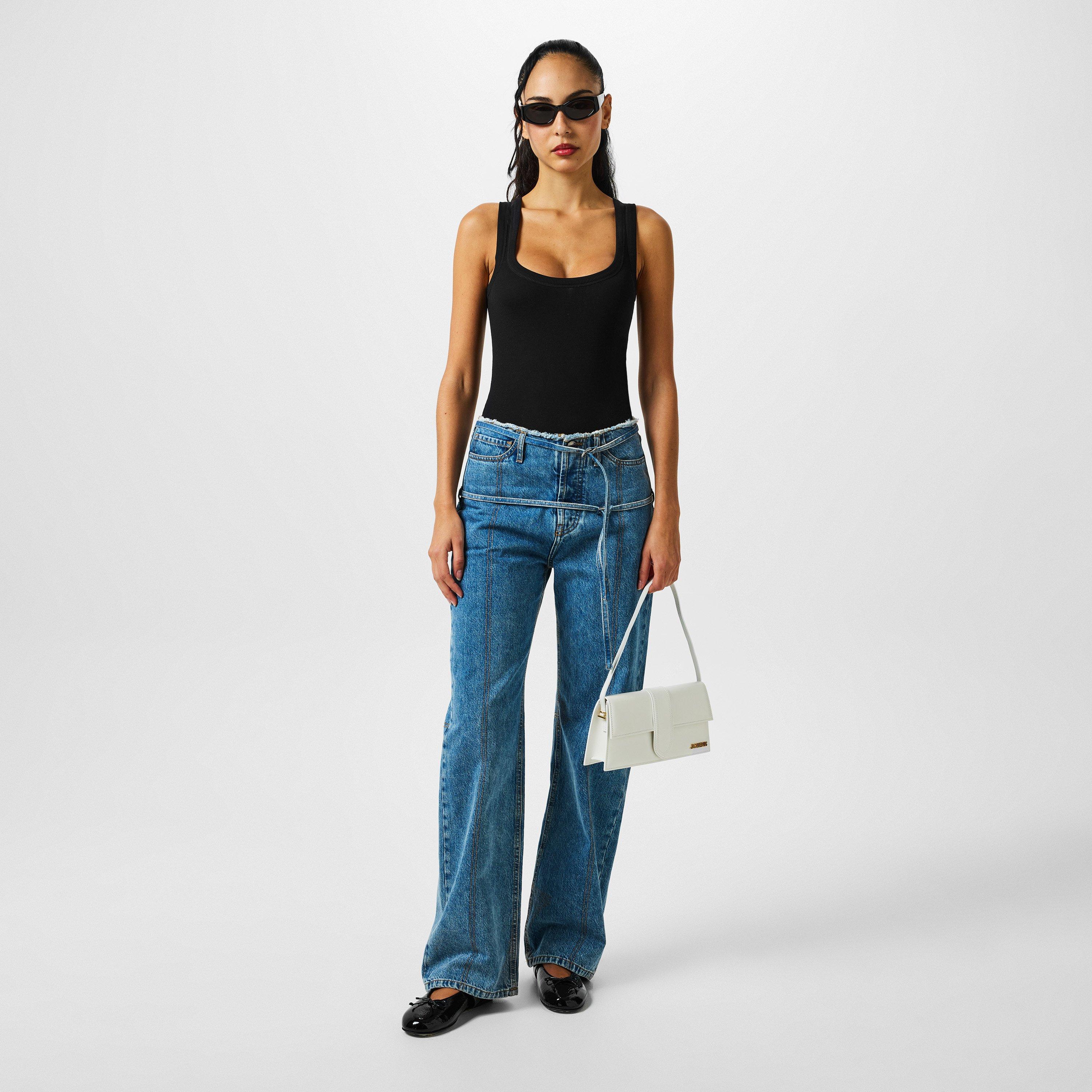 Black - Jacquemus - Women's Les Gros Grain Bodysuit - 6