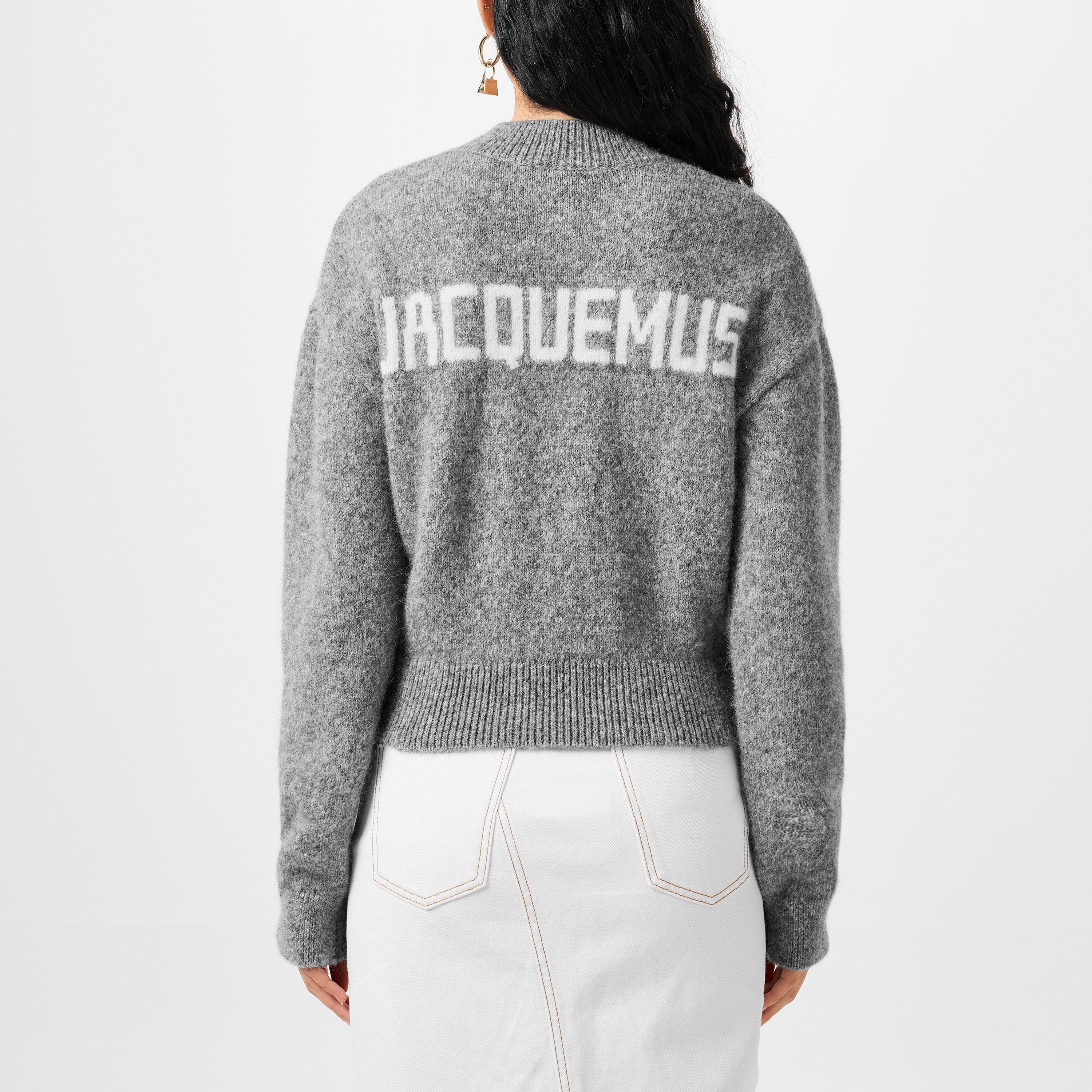 Grey - Jacquemus - Logo Jumper - 3