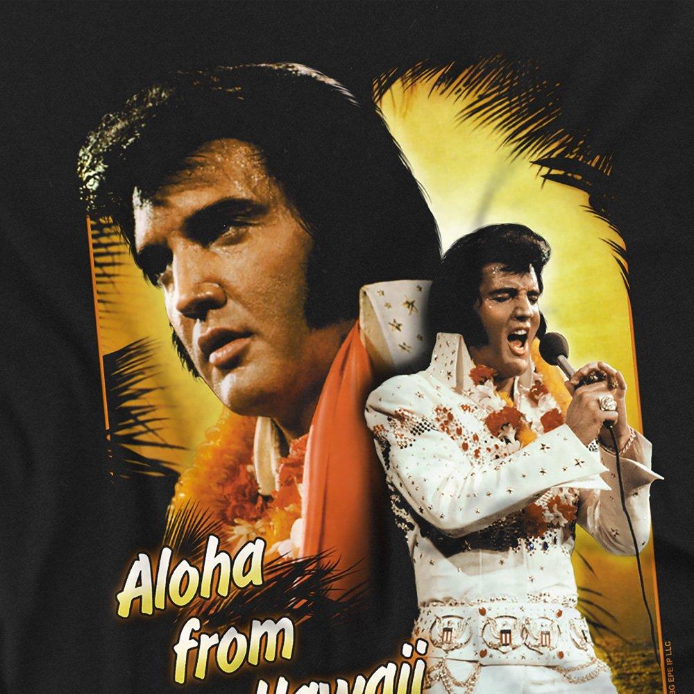 Black - Elvis Presley - Elvis Presley Aloha Kids T-Shirt Black - 2