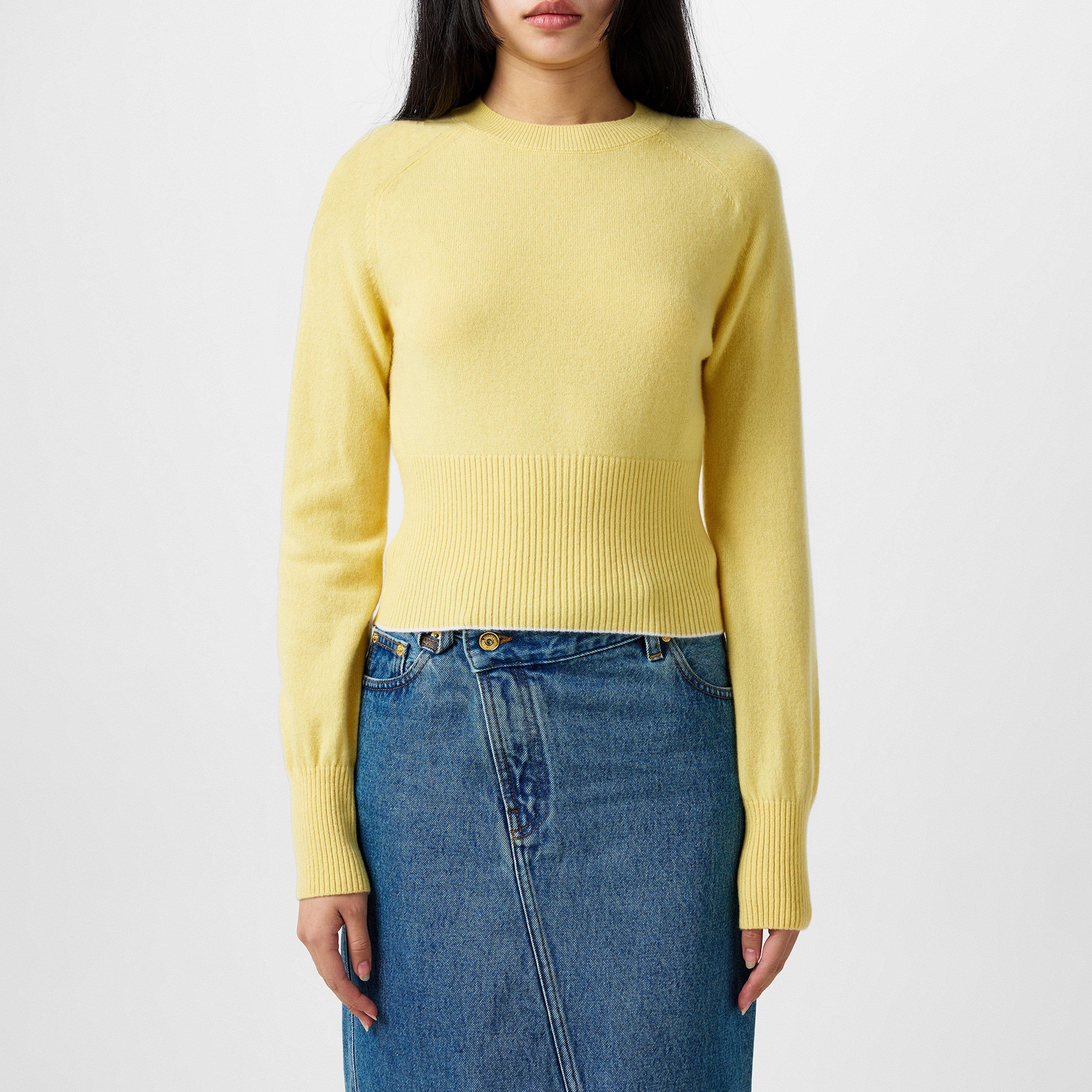 Light Yellow - Jacquemus - La Maille Soglia Cashmere-Blend Jumper - 1