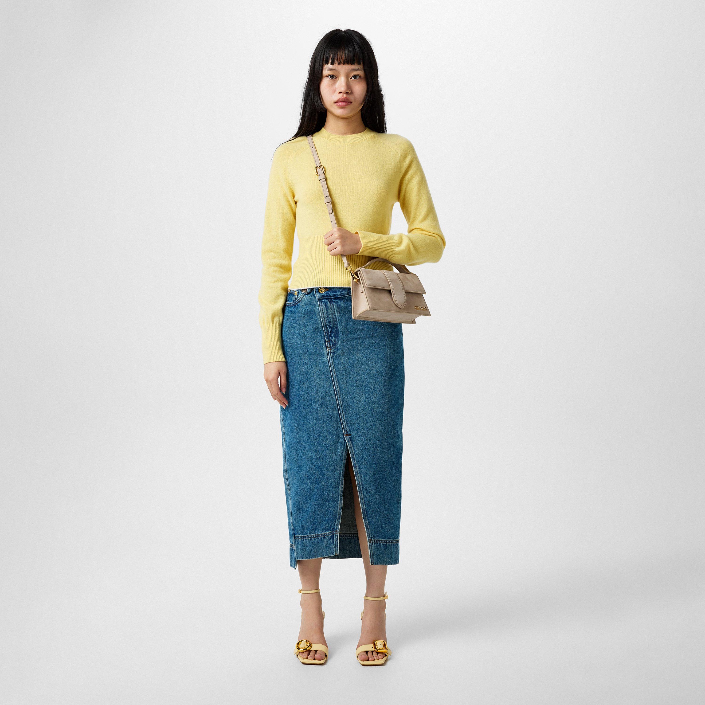 Light Yellow - Jacquemus - La Maille Soglia Cashmere-Blend Jumper - 4
