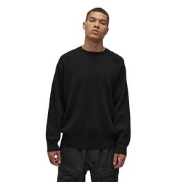 Y3 3 Stripe Crew Neck Knit