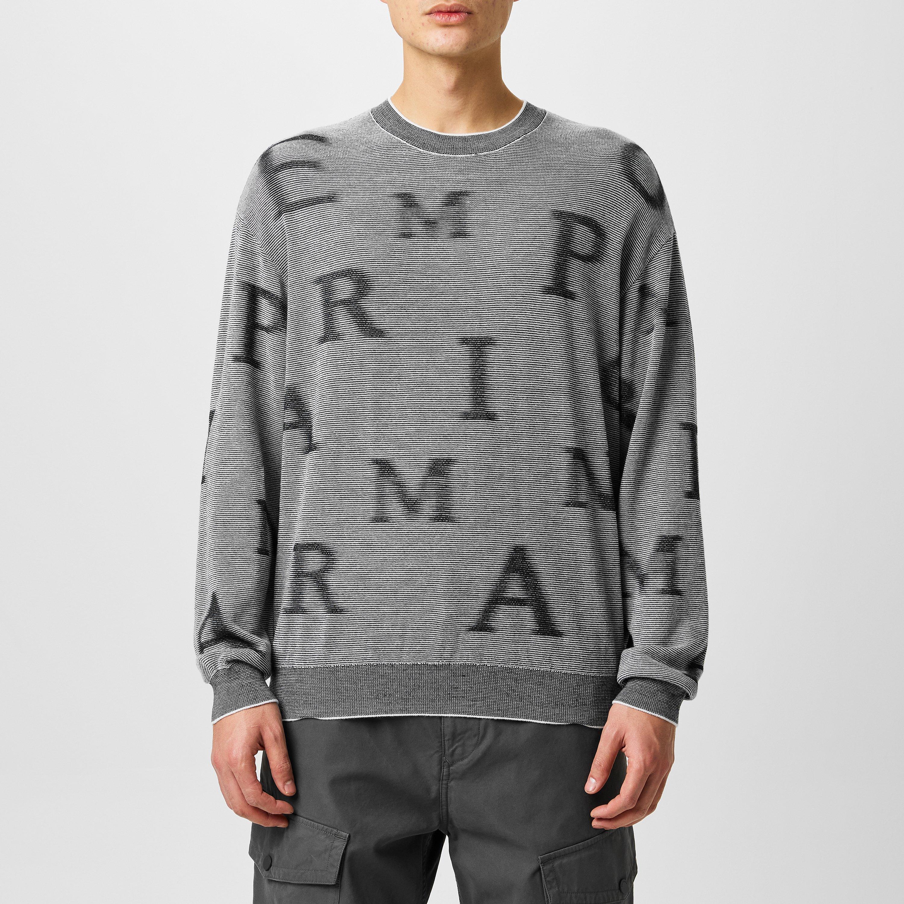 Fantasia Blu - Emporio Armani - Men's Crew Neck Jumper - 3