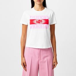 Gucci Cotton Print T Shirt