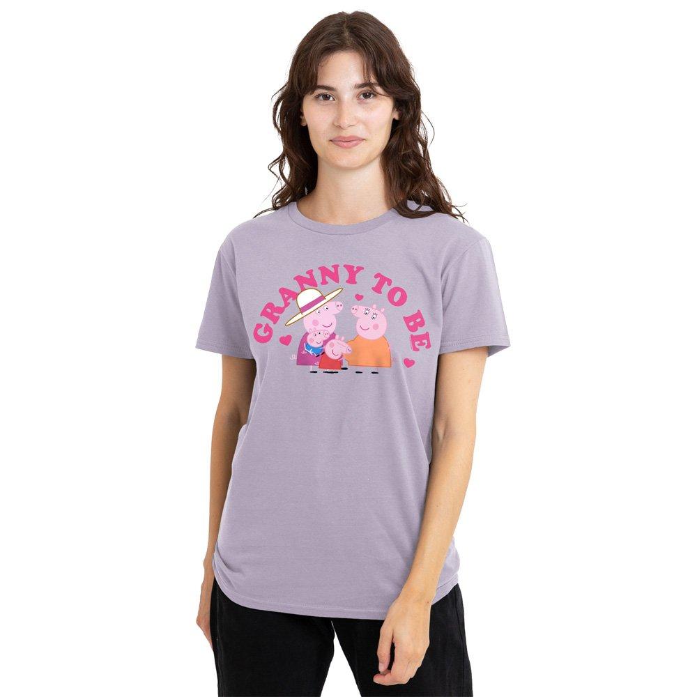 Lavender - Hasbro - Peppa Pig Granny Pig To Be T-Shirt Soft Lavender - 1