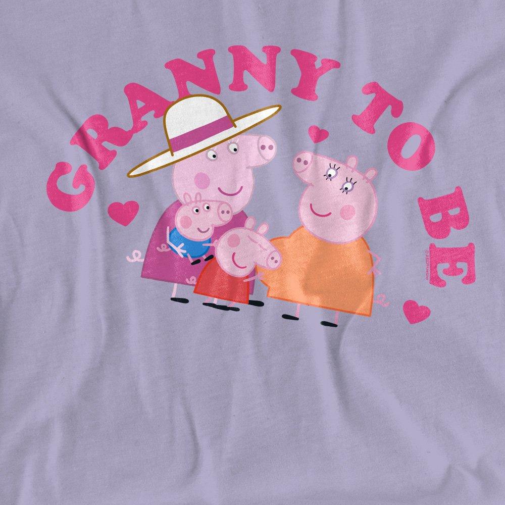 Lavender - Hasbro - Peppa Pig Granny Pig To Be T-Shirt Soft Lavender - 2