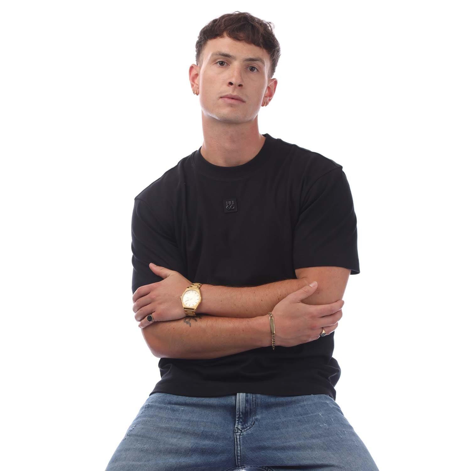 Black - Hugo - Dingley T-Shirt - 4