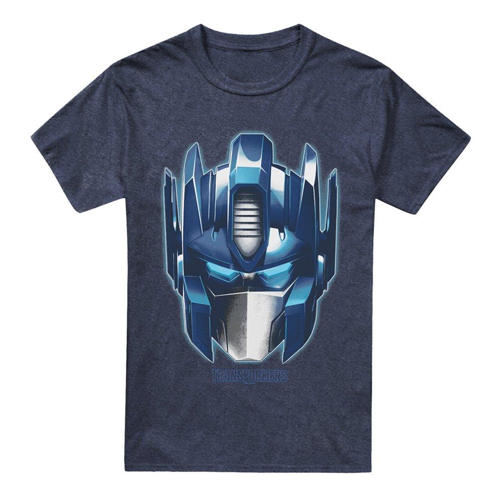 Navy - Hasbro - Hasbro Optimus Large Face T Shirt Navy - 4