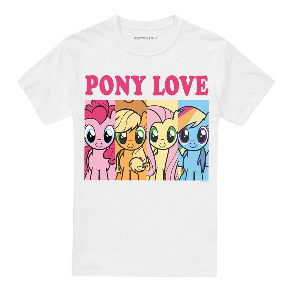 White - Hasbro - My Little Pony Pony Love Adults T-Shirt White - 4