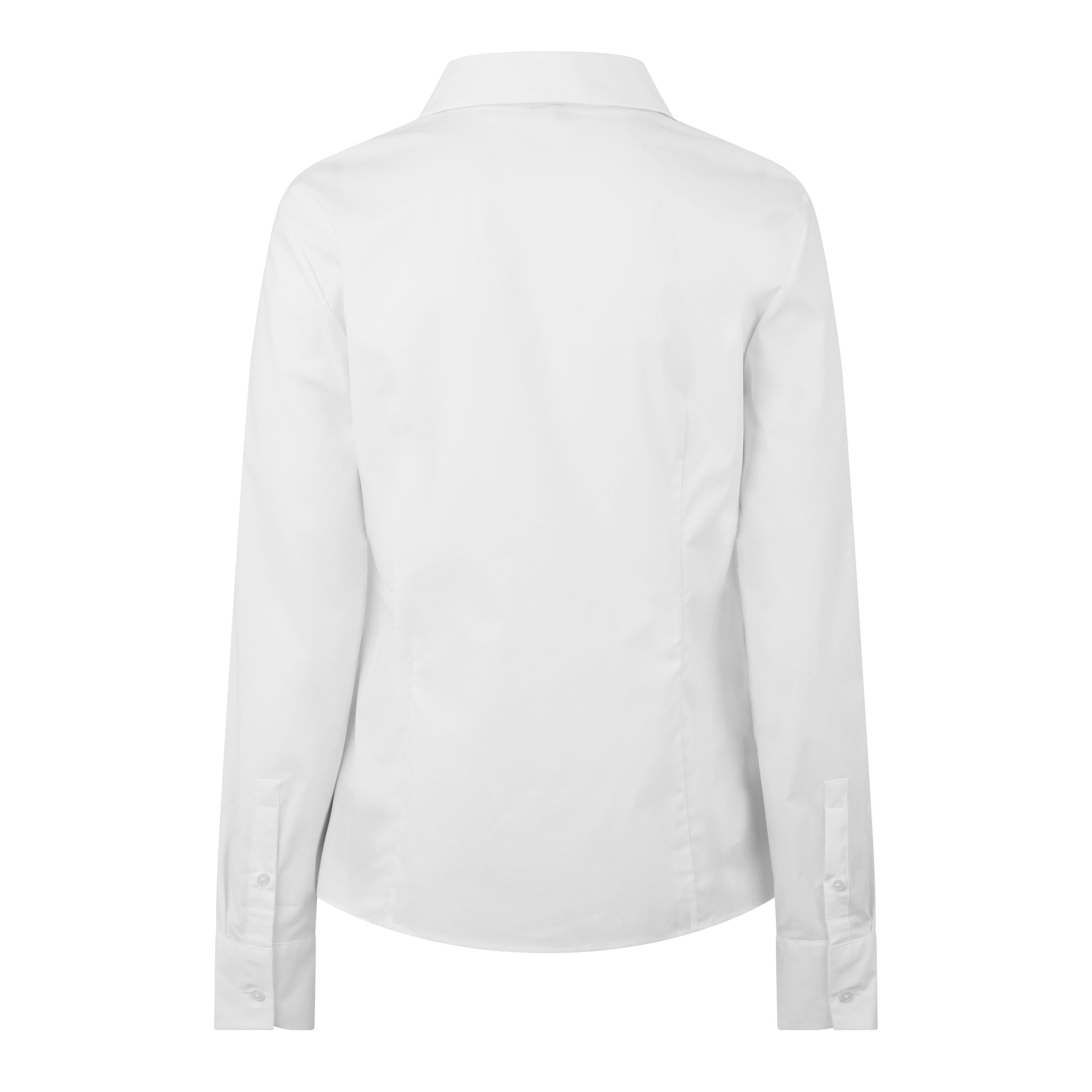 White - Boss - Women's Bierdie Tailored Fit Shirt - 2