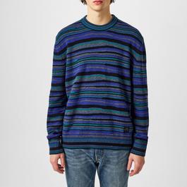 PS Paul Smith Striped Knit Jumper