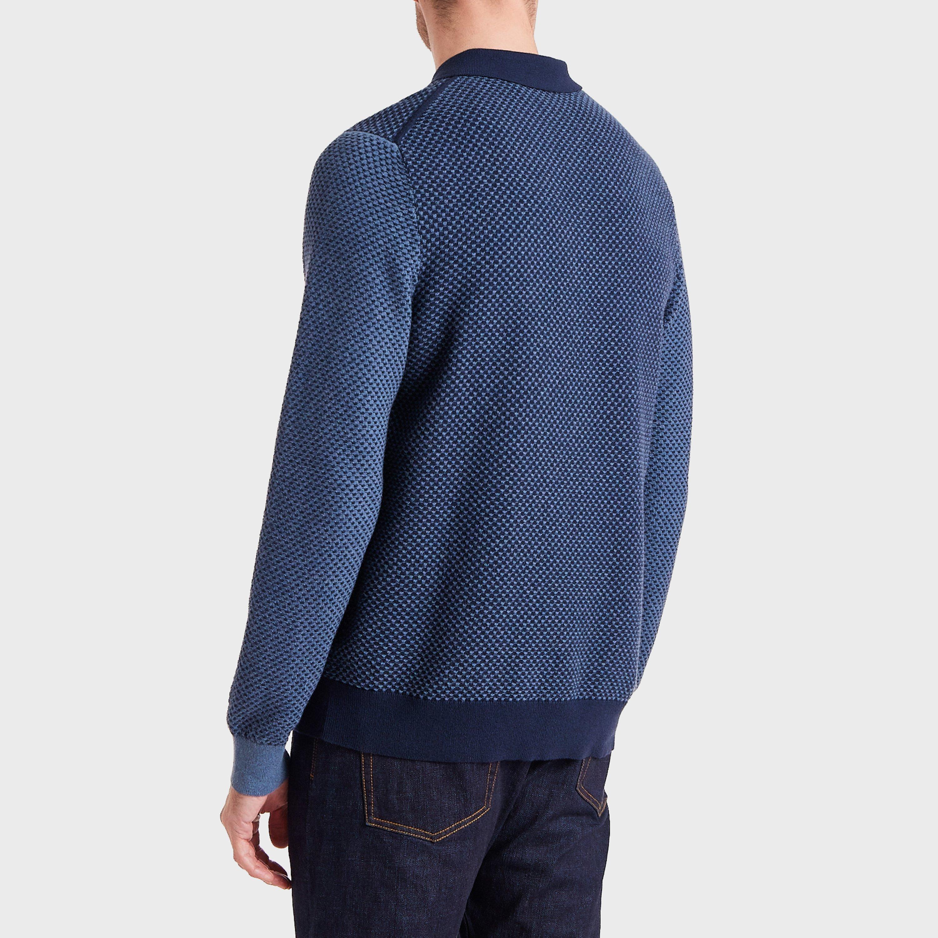 Blue 49 - PS Paul Smith - Men's Long-Sleeve Crew Neck Jumper - 3