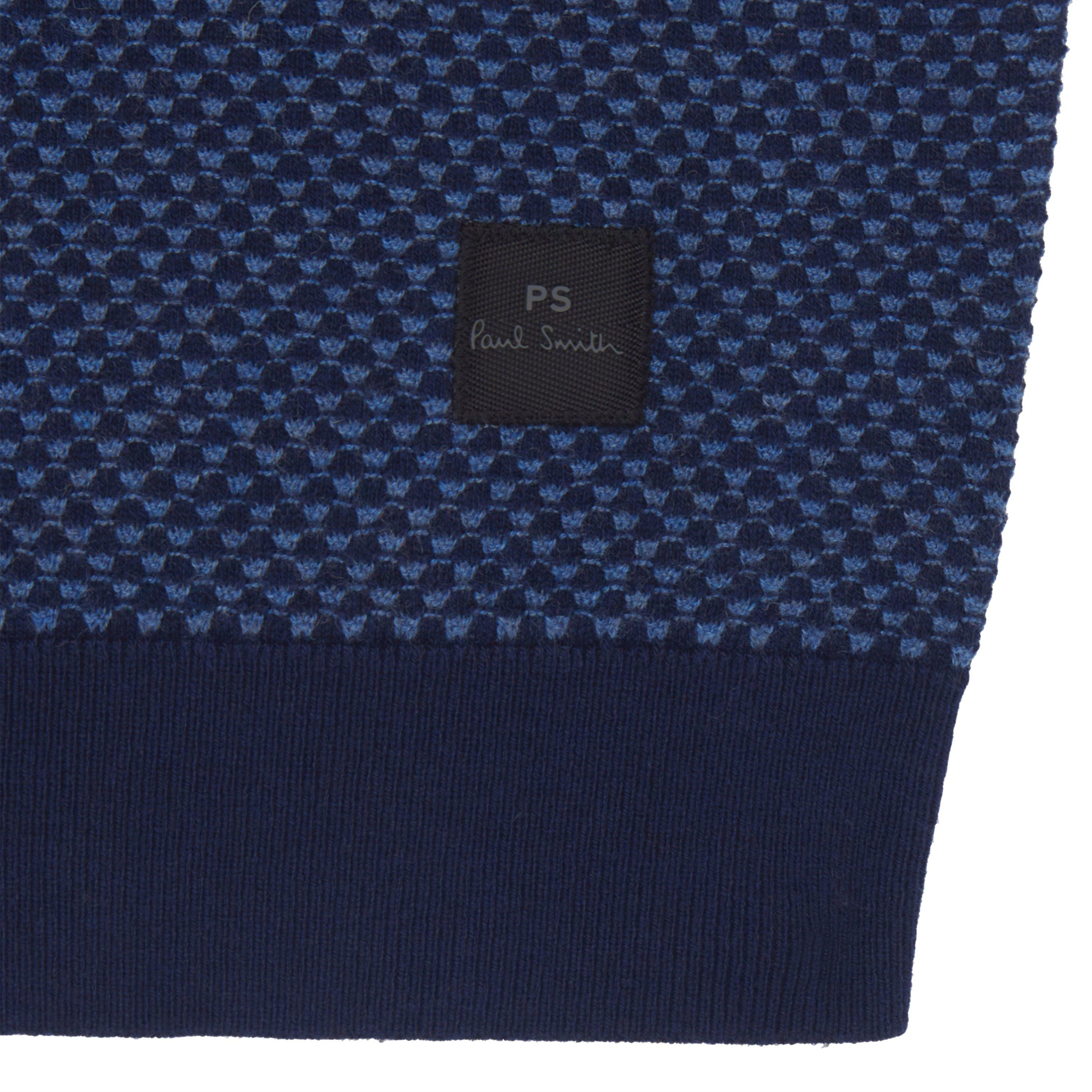 Blue 49 - PS Paul Smith - Men's Long-Sleeve Crew Neck Jumper - 4