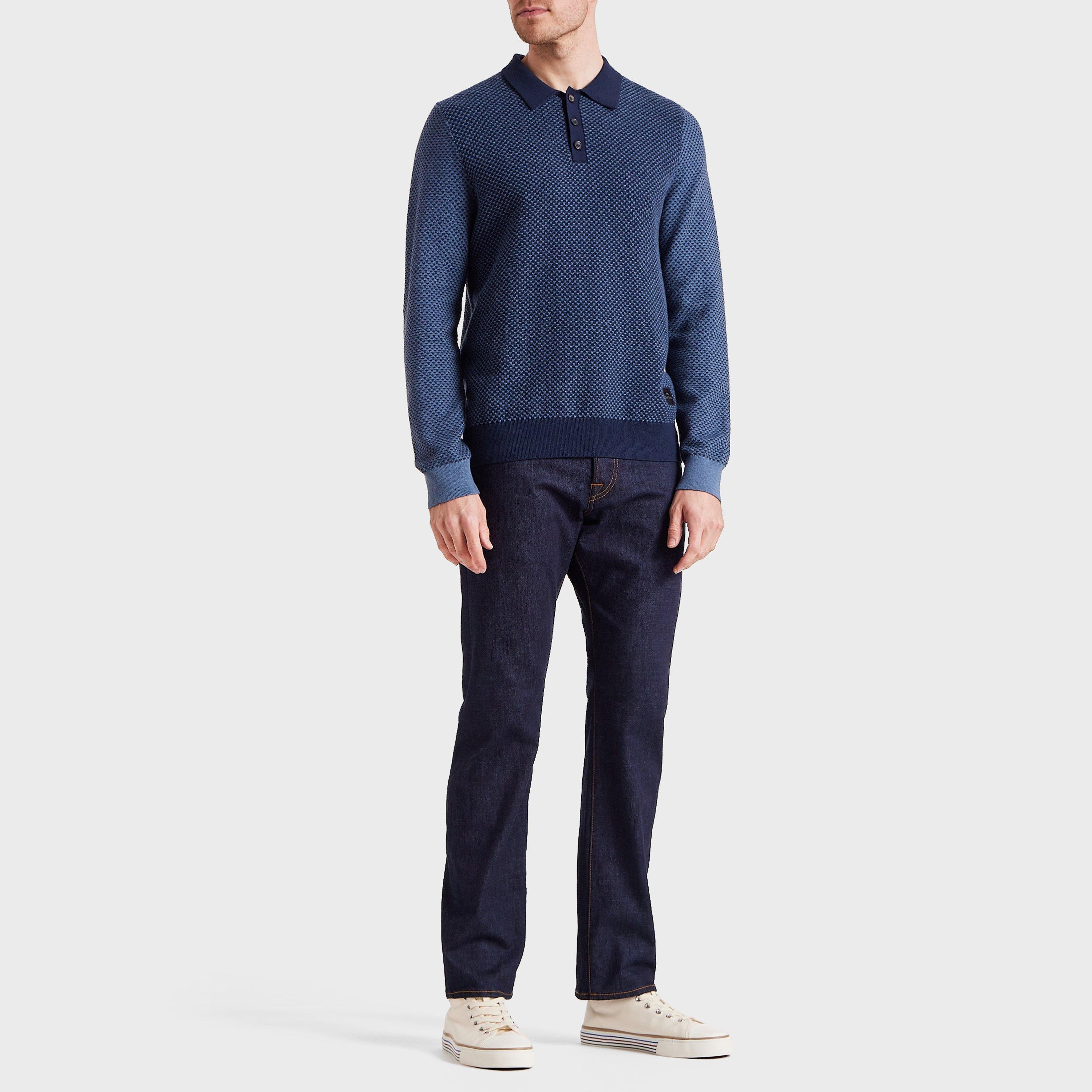 Blue 49 - PS Paul Smith - Men's Long-Sleeve Crew Neck Jumper - 5