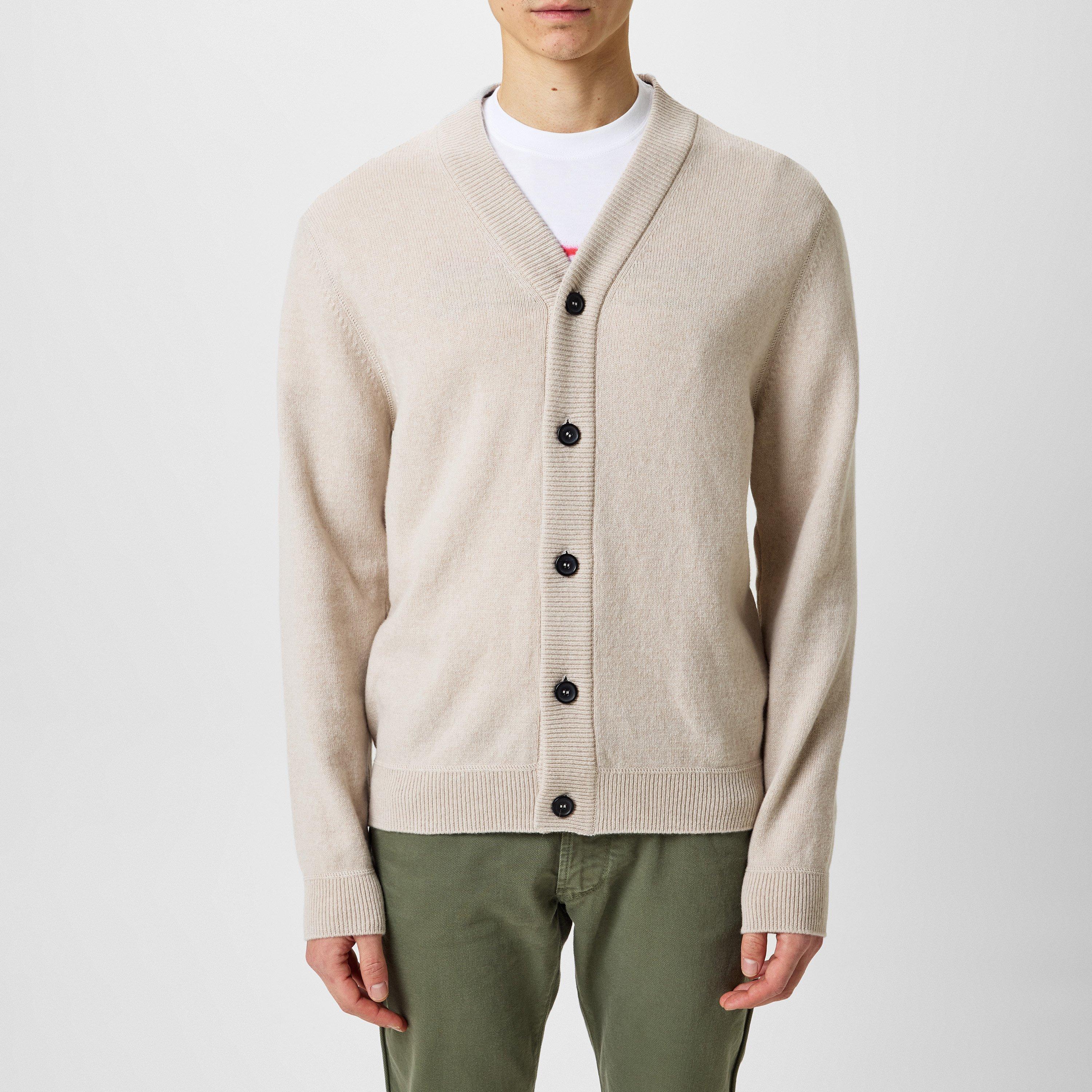 Beige 08 - PS Paul Smith - Men's Wool Cardigan - 2