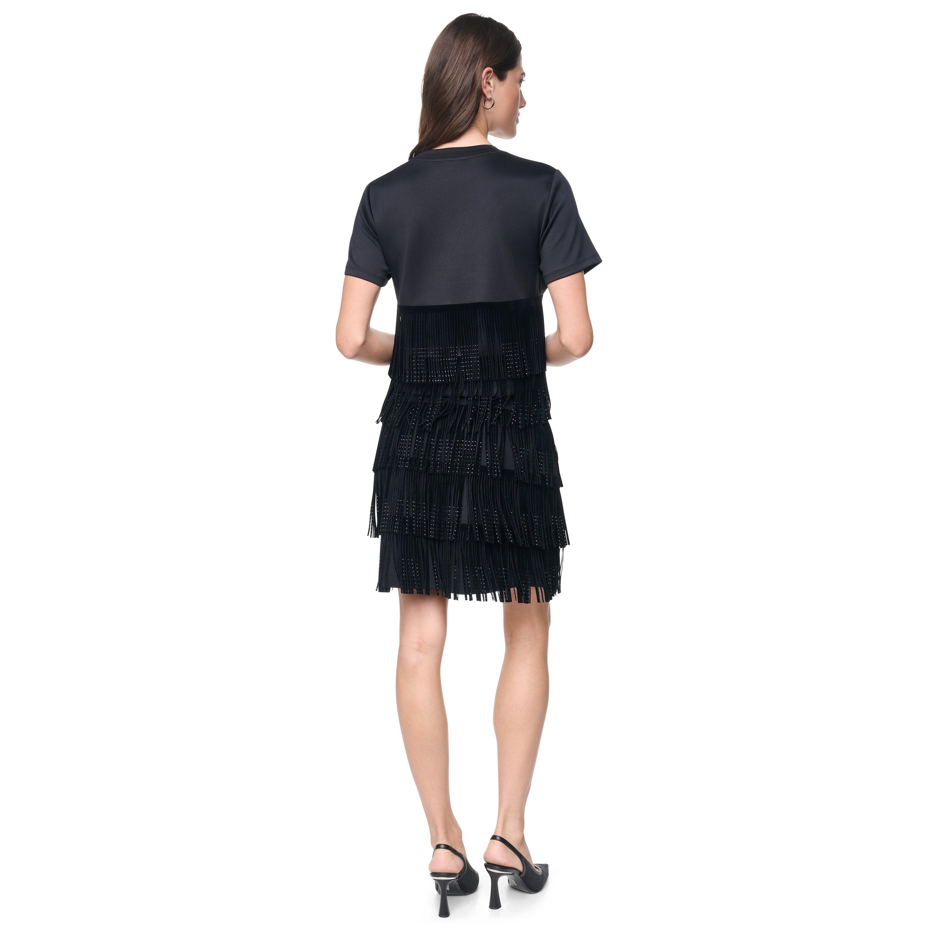 Black - DKNY - DKNY Rhinestone Skir Ld64 - 3