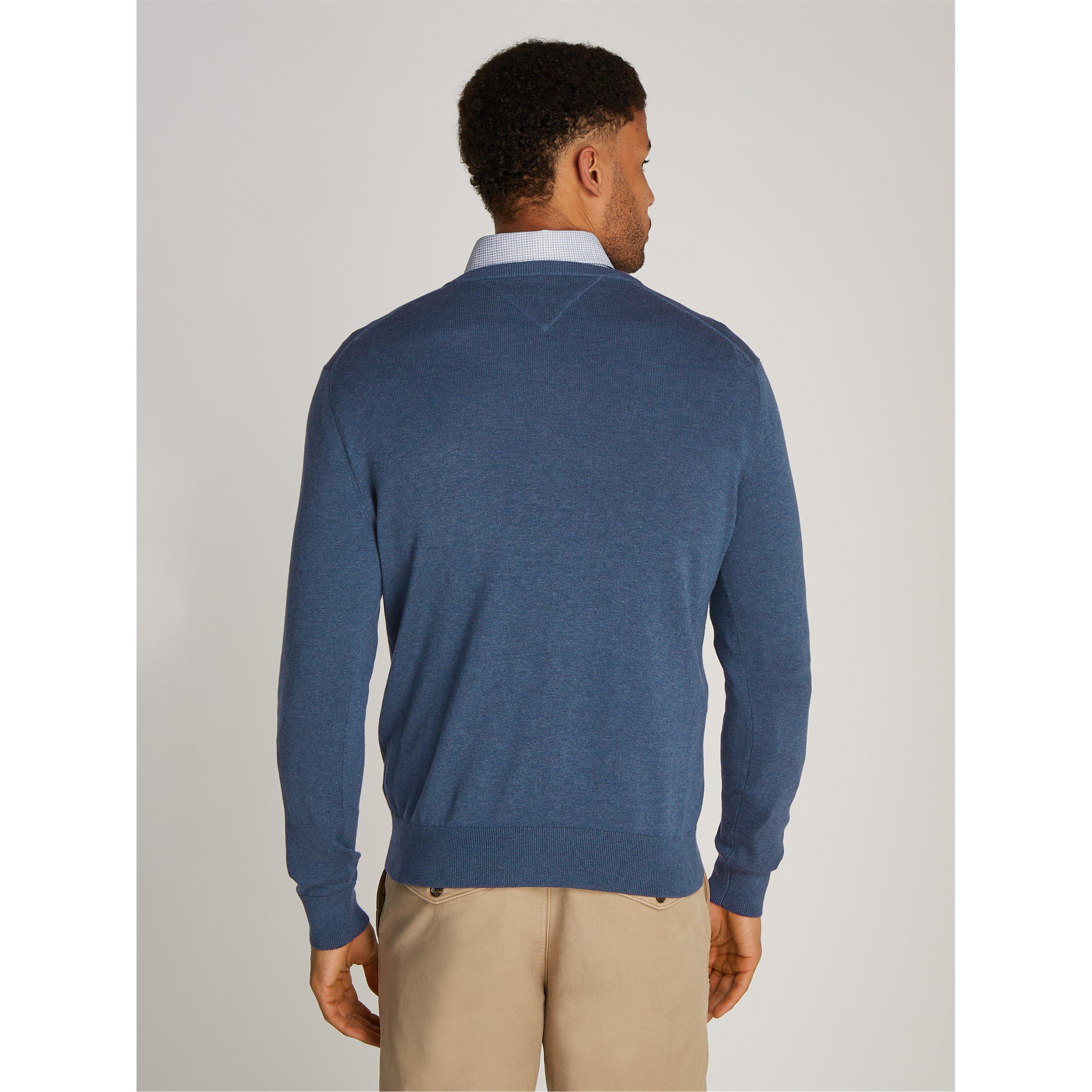 Aegean Sea - Tommy Hilfiger - V-Neck Pullover sweater - 3