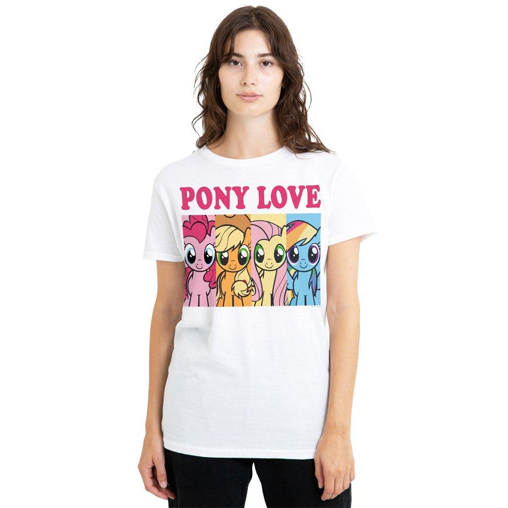 White - Hasbro - My Little Pony Pony Love s Classic T-Shirt  White - 1