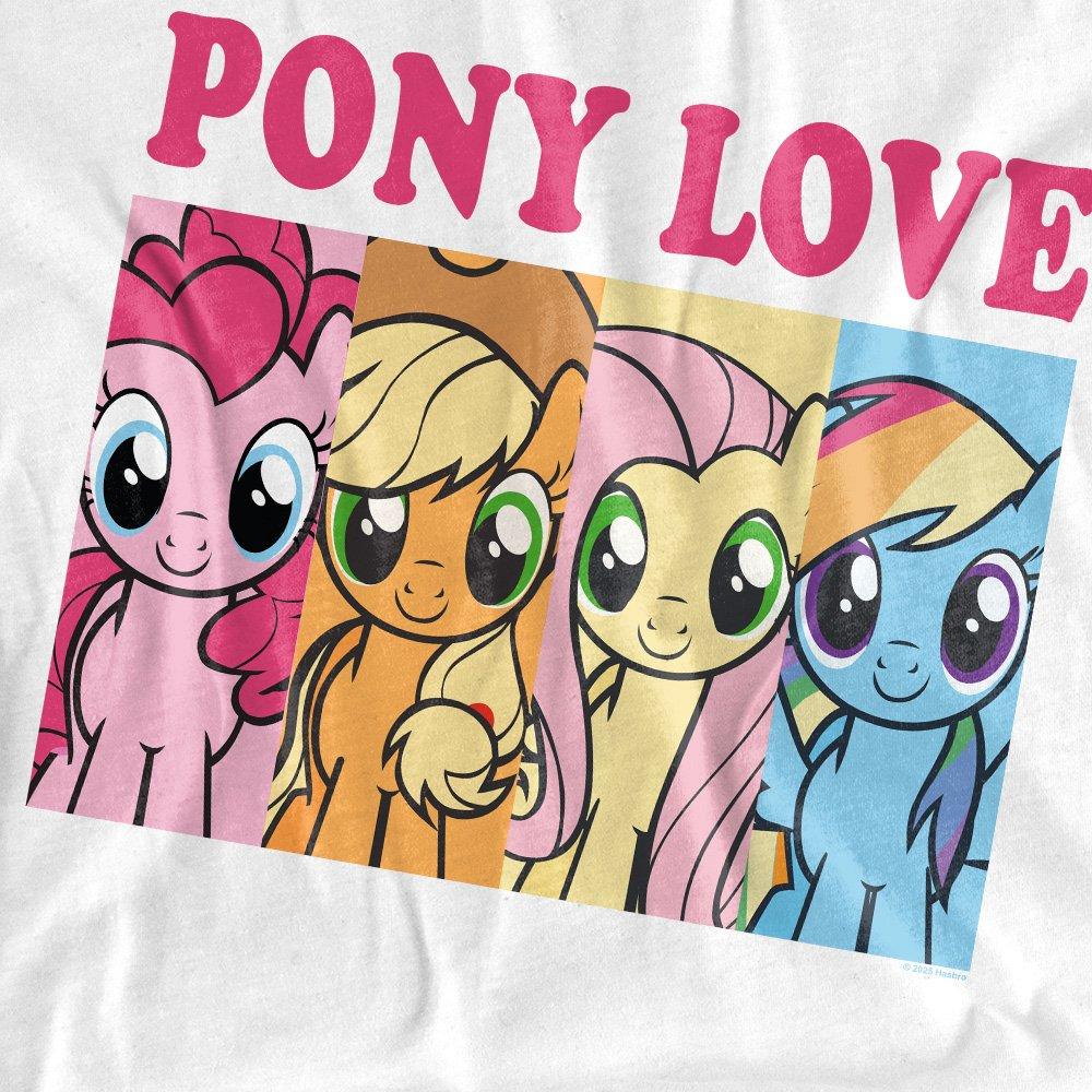 White - Hasbro - My Little Pony Pony Love s Classic T-Shirt  White - 2