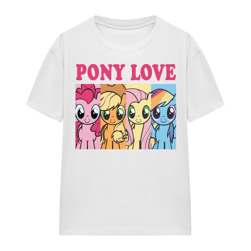 White - Hasbro - My Little Pony Pony Love s Classic T-Shirt  White - 4