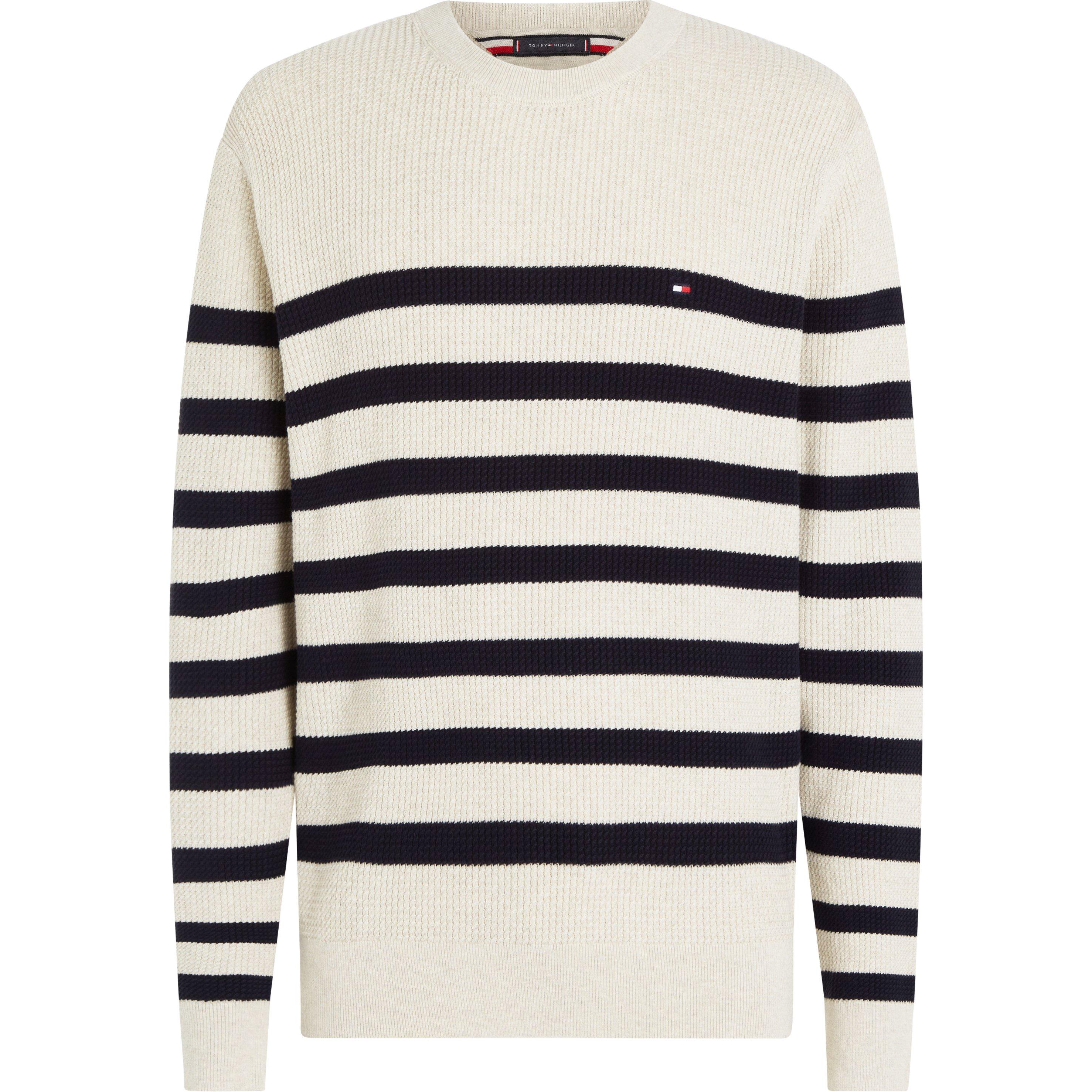 Oatmilk - Tommy Hilfiger - STRUCTURE CREW  NK - 5