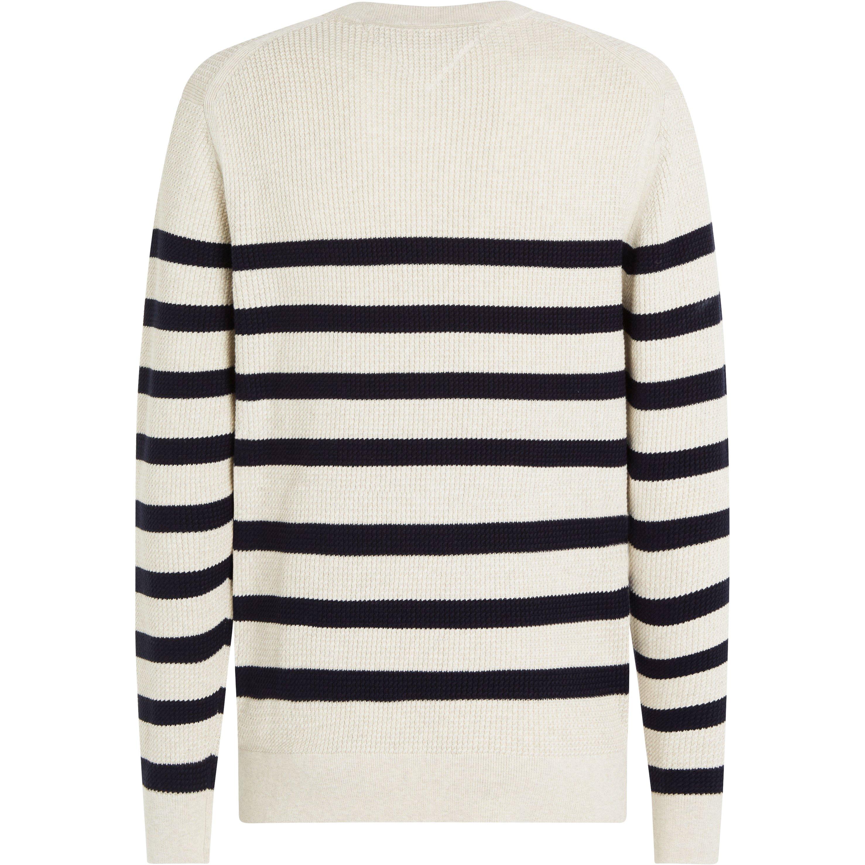 Oatmilk - Tommy Hilfiger - STRUCTURE CREW  NK - 6