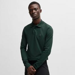 Boss Passerby Long Sleeve Polo Shirt