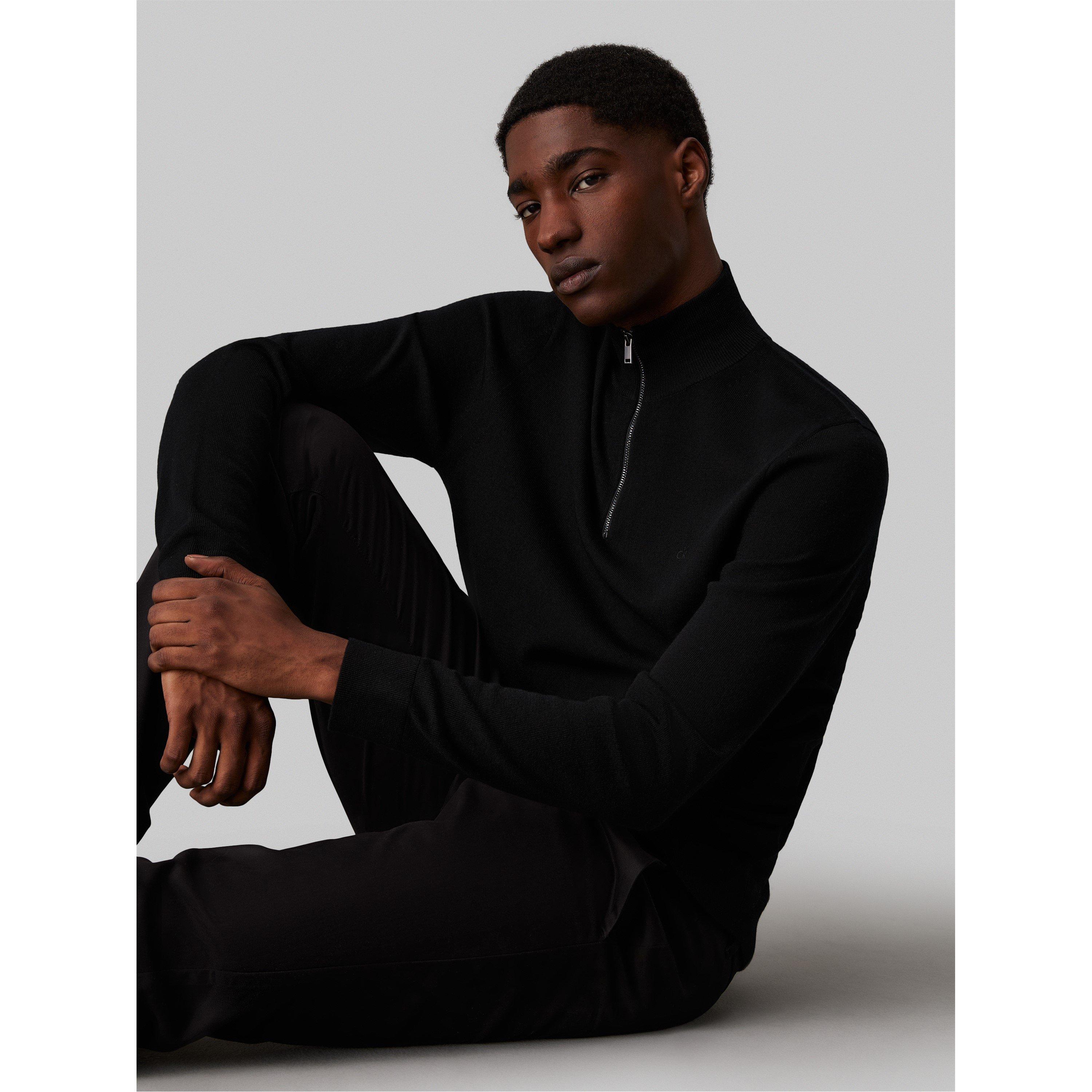 Ck Black - Calvin Klein - Half-zip sweater - 4