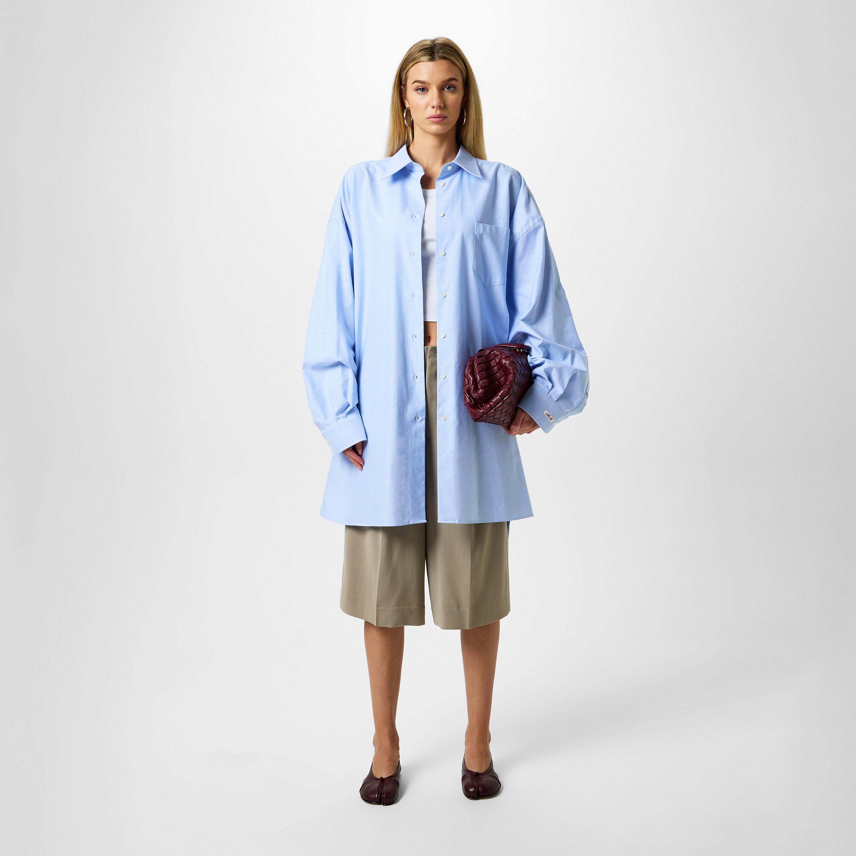 Light Blue - Maison Margiela - Oxford Shirt - 4