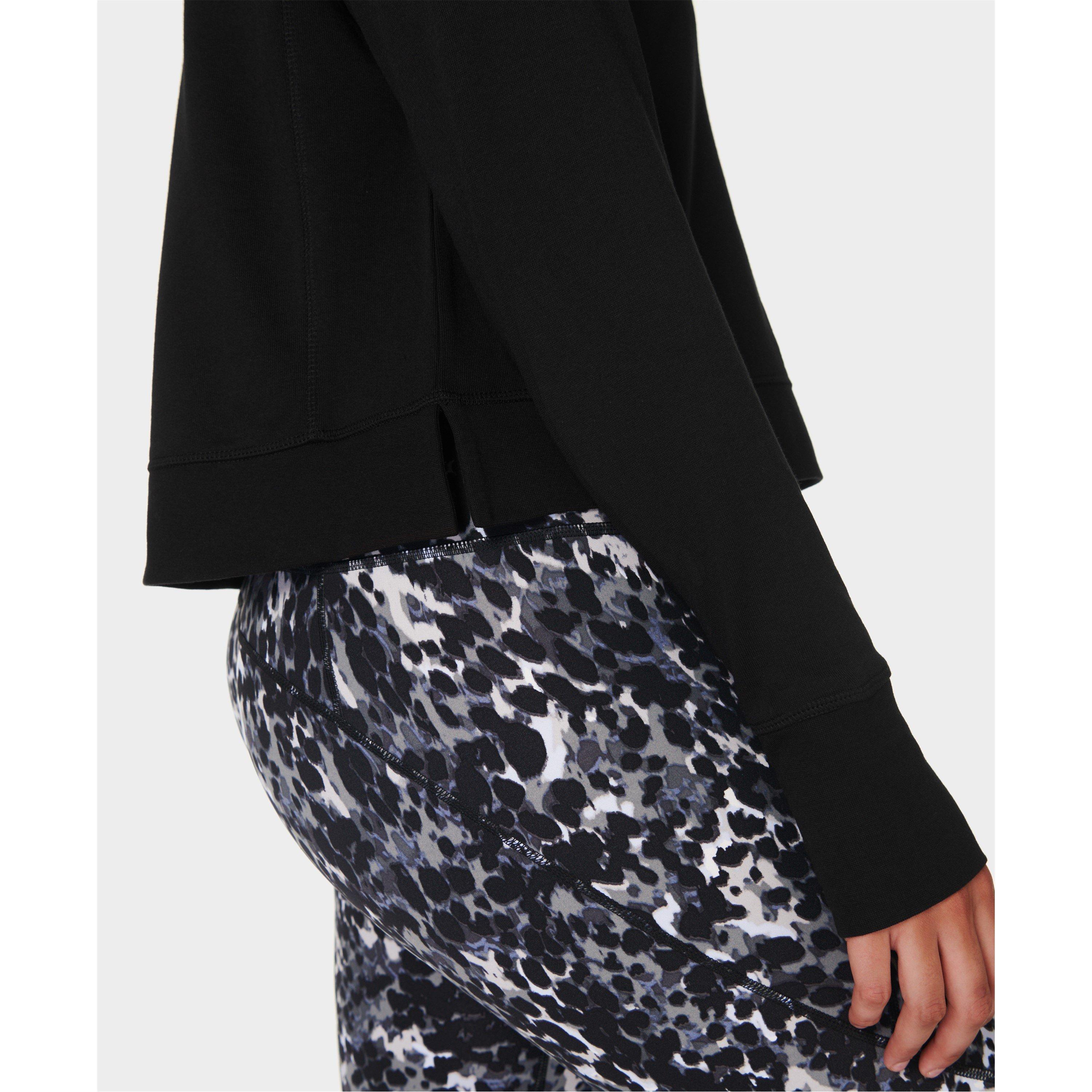 Black - Sweaty Betty - Women's After Class Long-Sleeve Sweatshirt - 2